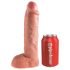 King Cock Strap-on 10 - hul påspenningsdildo 25cm