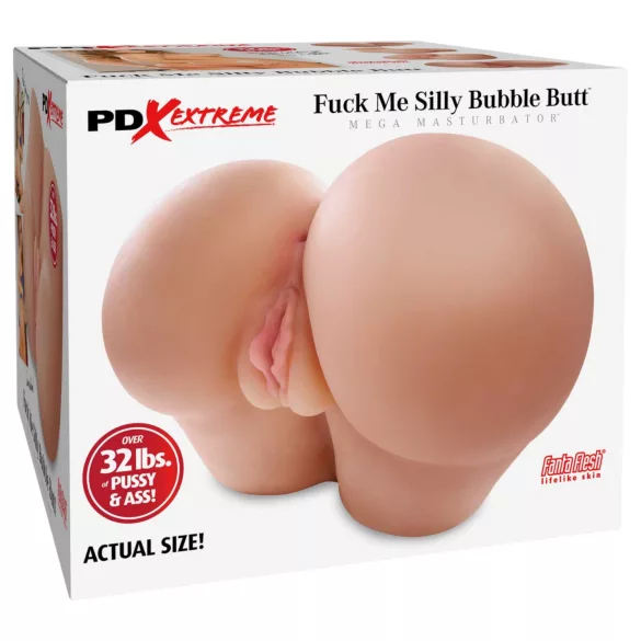 Pipedream - Fuck Me Silly Bubble Butt - rumpe-masturbator (naturfarget)