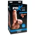 PDX Reach Around - 2-i-1 kunstig rumpe og penismansjett (hudfarget)