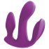3Some total ekstase - oppladbar trippelvibrator (lilla)