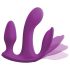3Some total ekstase - oppladbar trippelvibrator (lilla)