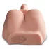 PDX Dirty Talk - naturtro rumpe-torso med dildo