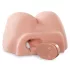 PDX Dirty Talk - naturtro rumpe-torso med dildo