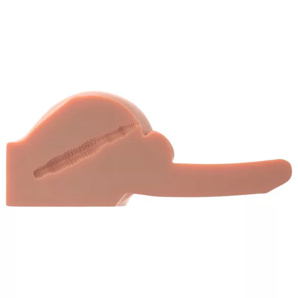 PDX Dirty Talk - naturtro rumpe-torso med dildo
