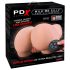PDX Elite Milk Me Silly - vibrerende masturbatortorso (naturlig)