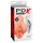 PDX Pick Your Pleasure - 2-i-1 realistisk masturbator (naturell)