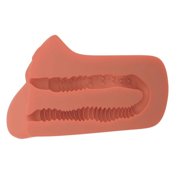 PDX Velg Din Nytelse - 2-i-1 vagina og anus masturbator (naturlig)