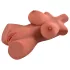 PDX Plus Perfect 10 - torso masturbator (mørk naturlig)