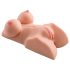 Pipedream DD - 2-i-1 vibrerende torso-masturbator (naturlig)