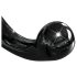 Icicles No. 87 - Black Glass G&P-Spot Dildo
