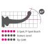 Icicles No. 87 - Black Glass G&P-Spot Dildo