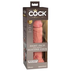 King Cock Elite 8 - sugekopp, naturtro dildo (20cm) - hudfarget   King Cock Elite 8 - sugekopp, naturtro dildo (20cm) - hudfarget