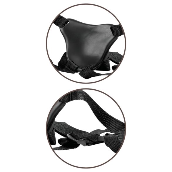 King Cock Elite Komfortabel Festebelte - brun