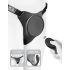 Body Dock G-punkt Pro - trådløs strap-on (svart)