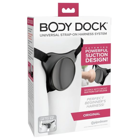 Body Dock OG - festes med sugekopp (svart)