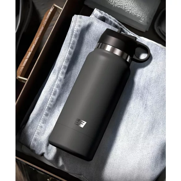 PDX - Fuck Flask Secret Delight - kunstig vagina i drikkeflaske (svart-natur)