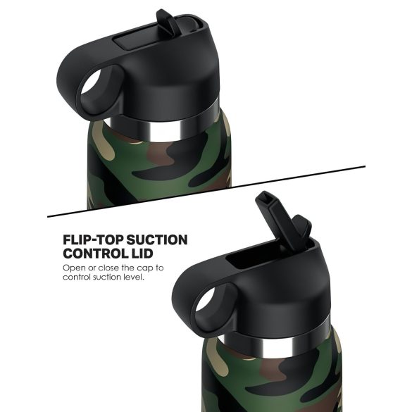 Fap Flask Happy Camper - Masturbator i flaske (grønn-svart)