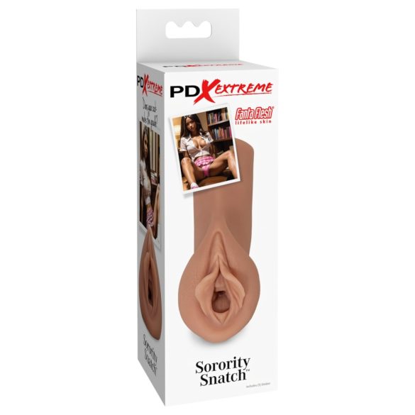 Pipedream Sorority Snatch - kunstig vagina masturbator (naturlig)