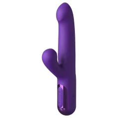   Fantasy For Her - 2-i-1 støtende vibrator og klitorisstimulator (lilla)