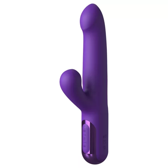 Fantasy For Her - 2-i-1 støtende vibrator og klitorisstimulator (lilla)