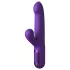 Fantasy For Her - 2-i-1 støtende vibrator og klitorisstimulator (lilla)