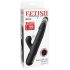 Fetish - 3-motors støtvibrator (svart)