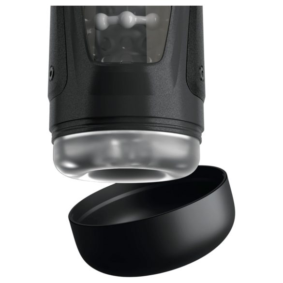 PDX Elite Moto-Bator Pro - perlevevibrator med varmefunksjon (svart)