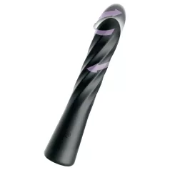   Anal Fantasy Twist Ecstasy - roterende og støtende analvibrator (svart)