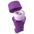 Fantasy For Her Lush Kiss Plush - suge- og tungeklitorisvibrator (lilla)