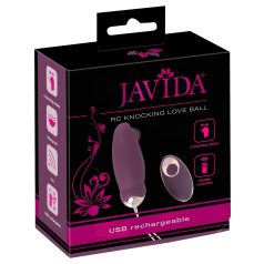 Javida - trådløst, pulserende vibrerende egg (lilla)