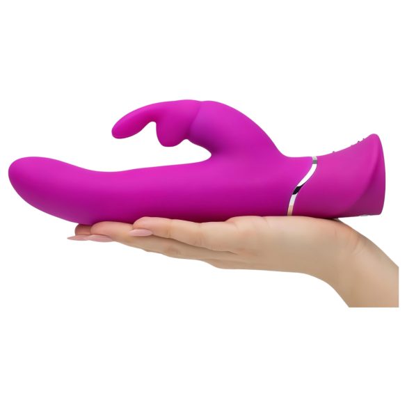 Happyrabbit Power Motion - oppladbar, vanntett, støtende vibrator (lilla)