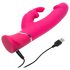 Happyrabbit Dual Density - vanntett, klitorisarm vibrator (rosa)