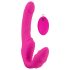 Strepless Strap-On - festbar dildo utan stropper (rosa)