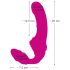Strepless Strap-On - festbar dildo utan stropper (rosa)