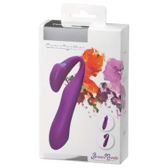   BeauMents Come2gether - Rechargeable, Waterproof Couple's Vibrator (Purple)
