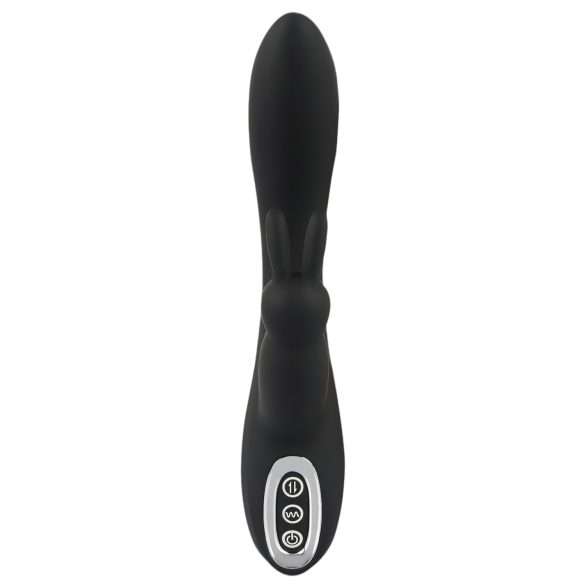 SMILE Triple - oppladbar, vanntett 3-grenet vibrator (svart)