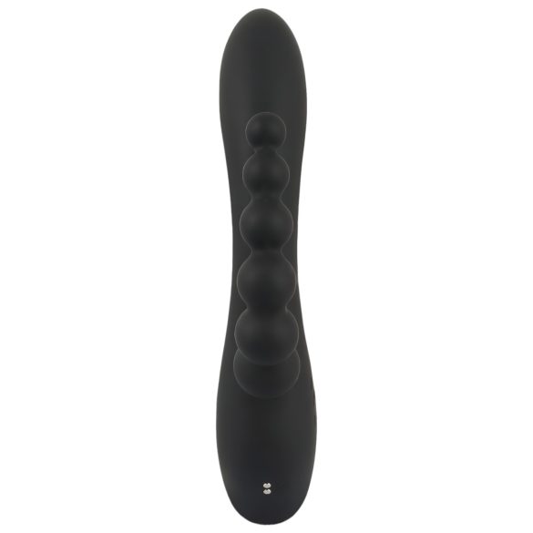 SMILE Triple - oppladbar, vanntett 3-grenet vibrator (svart)