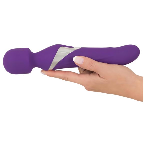 Javida Stav & Perle - 2-i-1 massasjevibrator (lilla)