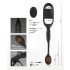 Rebel - Penis- og ballering med analvibrator (svart)
