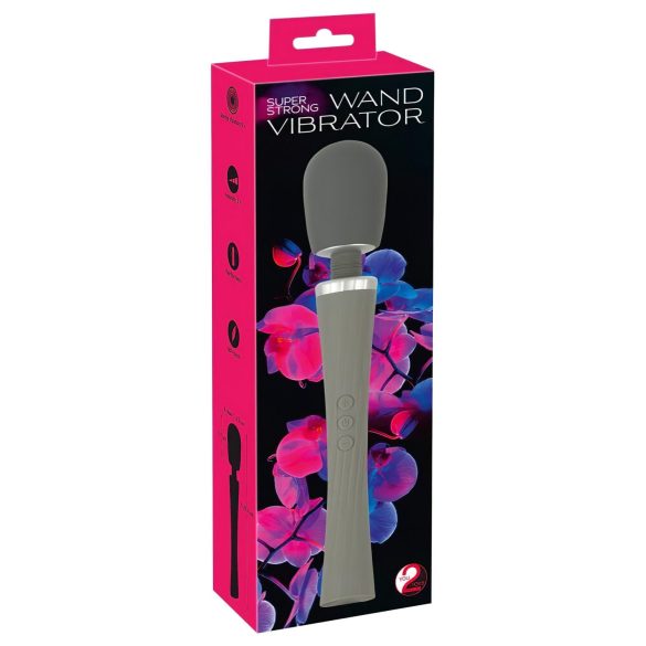 You2Toys - Super Sterk Wand - masserende vibrator (grå)