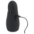 Rebel - oppladbar vanntett penisvibrator (svart)