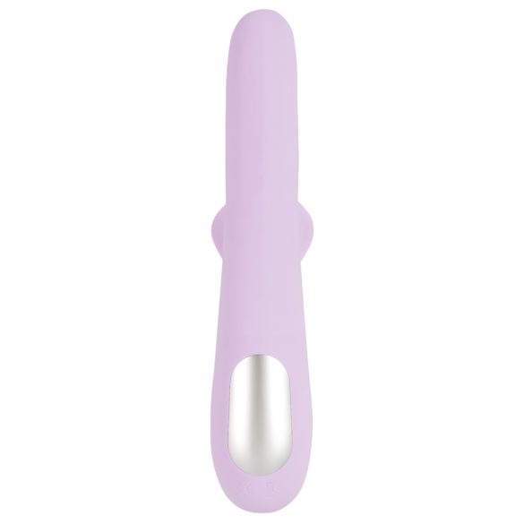 SMILE Thrusting - roterende, støtende vibrator med klitorisarm (lilla)