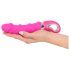 SMILE Soft - oppladbar varmevibrator (rosa)