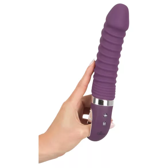 SMILE Soft - oppladbar, varmende vibrator (lilla)