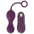 SMILE RC Kjærlighetsballer - oppladbar, trådløs vibrerende egg (lilla)