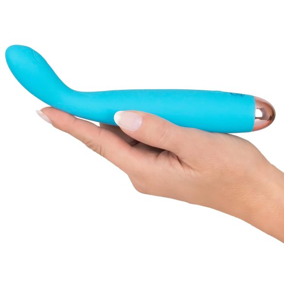 Cuties Mini - oppladbar, vanntett G-punktvibrator (tyrkis)
