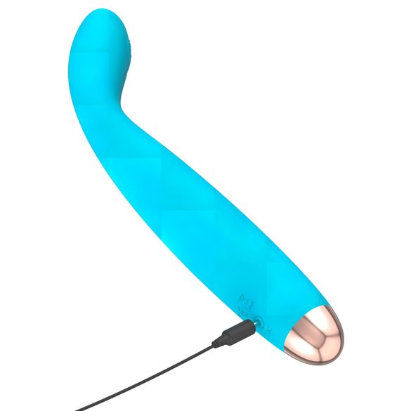 Cuties Mini - oppladbar, vanntett G-punktvibrator (tyrkis)
