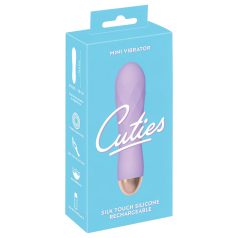 Cuties Mini - oppladbar, vanntett ristvibrator (lilla)