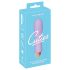 Cuties Mini - oppladbar, vanntett ristvibrator (lilla)
