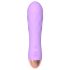 Cuties Mini - oppladbar, vanntett ristvibrator (lilla)